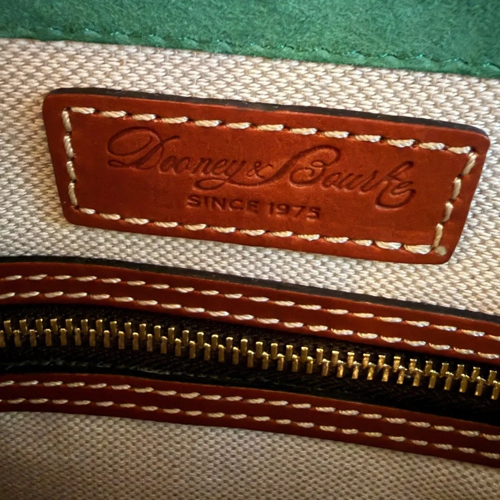 Dooney and Bourke cobalt satchel - Picture 15 of 16